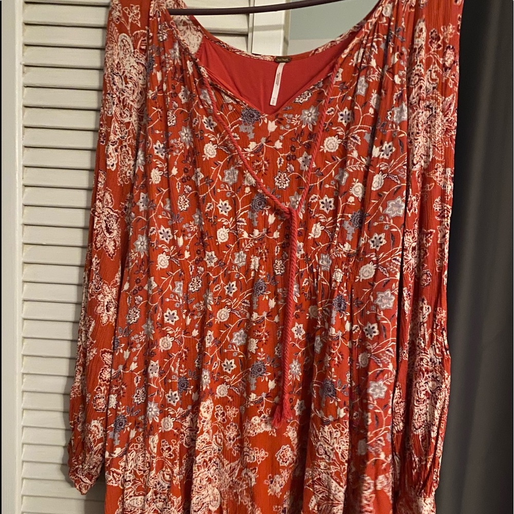 Free People bohemian dress size large